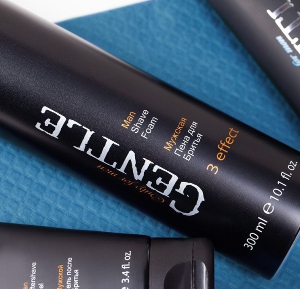 Kapous Professional Пена мужская для бритья 3 effect Gentlemen 300мл