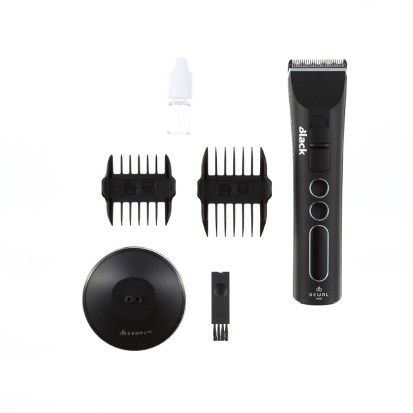 Машинка для стрижки волос Dewal Black 03-065 с роторным мотором, 5 скоростей, 1-1,9 мм