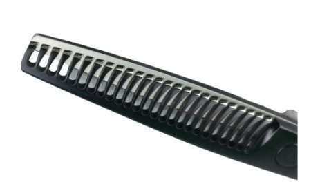 Филировочные текстурирующие эргономичные ножницы Black 6.0 25 зубьев