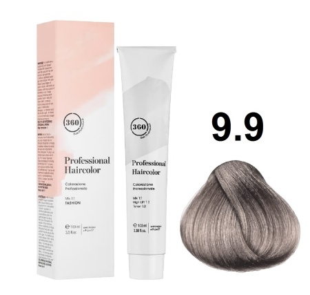 360 Professional Haircolor Крем-краска для волос 9/9 очень светлый блондин сандрэ 100мл