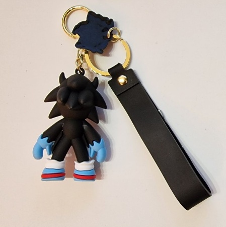 Y&M Брелок Соник черный (Sonic Х)