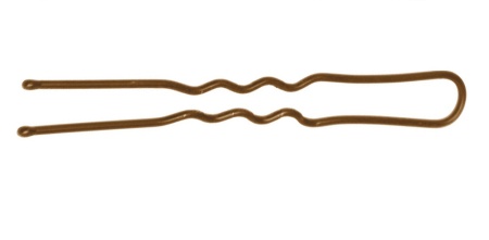 Шпильки Dewal волна 45 мм (200 гр) коричневые