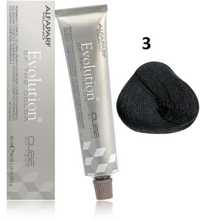 Alfaparf Milano Evolution of the Color Крем-краска для волос 3 тёмный натуральный коричневый 60мл