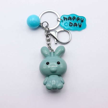 Брелок Зайка цветной KA 2524-9