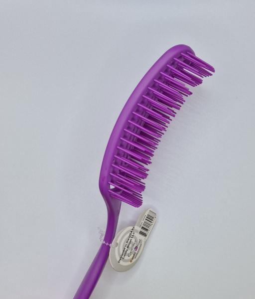 Maze Brush Щетка подвижная прямоугольная массажная для волос фиолетовый