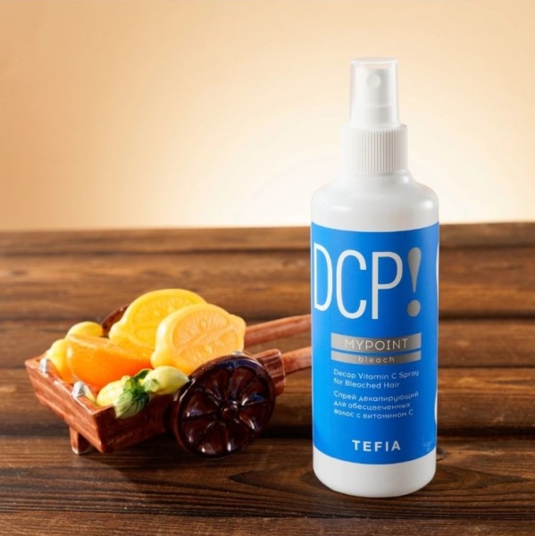 Tefia Mypoint Bleach Спрей декапирующий для обесцвеченных волос с витамином С Decap Vitamin C Spray for Bleached Hair 250мл