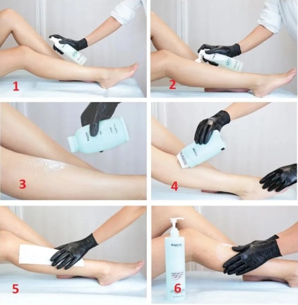 Kapous Depilation_procedure