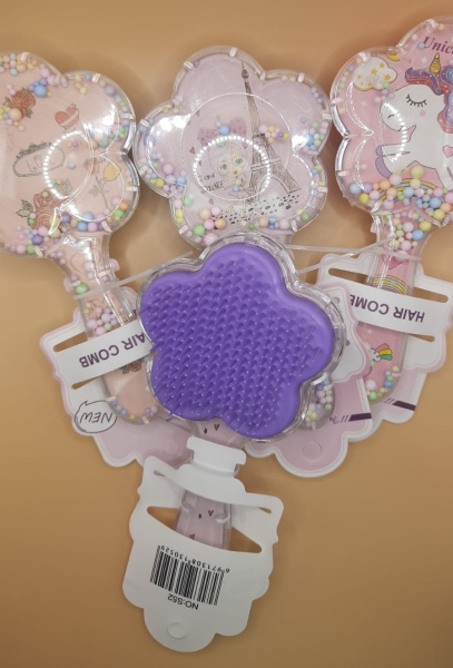 Щетка массаж HC 17,5 см, цветок