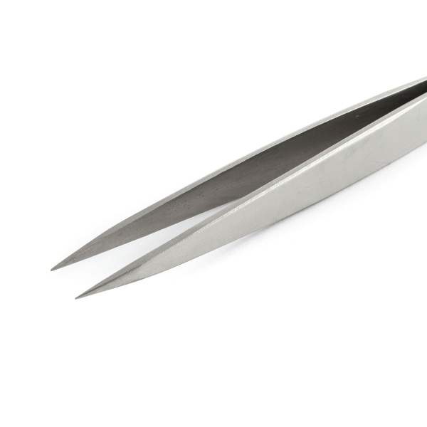 Metzger/Syndicut Пинцет для бровей острый, прямой PT-865-D