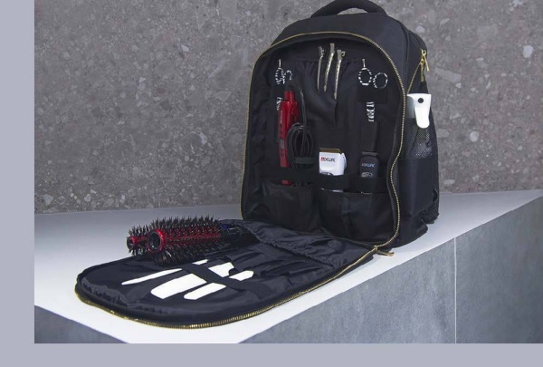 Рюкзак для парикмахерских инструментов DEWAL,черный 44х32х15см