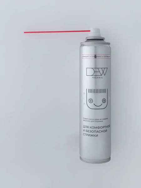 Dew Technic Спрей масло-уход за ножами машинок для стрижки 400 мл