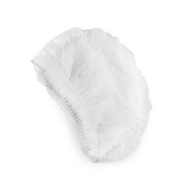 Шапочка шарлотта-клип из спанбонда 50 штук