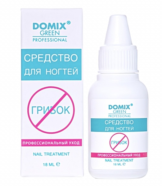 Domix Средство для ногтей с противогрибковыми компонентами 18мл