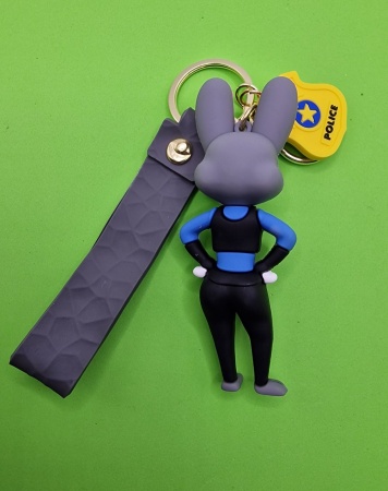 Брелок Зверополис/ Джуди Хопс синяя (CarToon World)