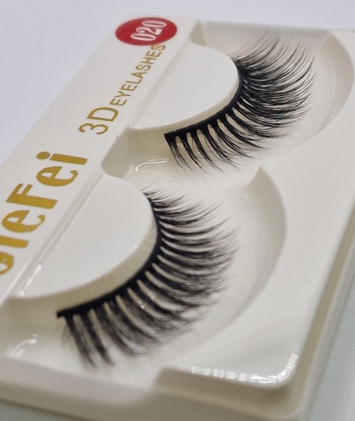 Y&M Ресницы накладные 3D Натуральный эффект JieFei №020