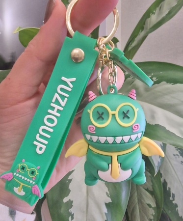 Брелок Дракон зеленый (Yuzhoujp)