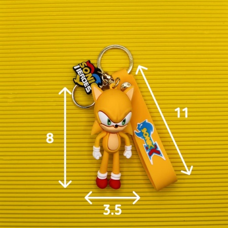 Брелок Соник желтый (Sonic Heroes)