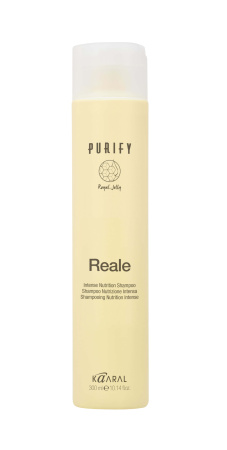 Kaaral Purify Шампунь для поврежденных волос восстанавливающий Reale Intense Nutrition Sulfate Free Shampoo 300мл