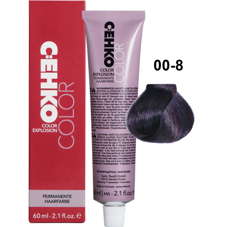 CEHKO Color Explosion крем-краска для волос 00/8 фиолетовый 60мл