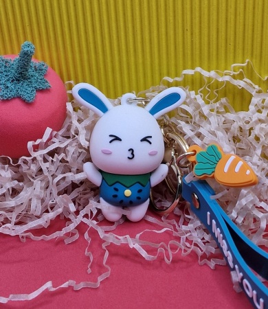 Брелок Зайчик киви (I Miss You)