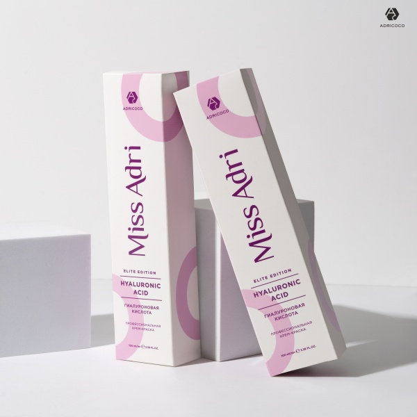 Adricoco Miss Adri Elite Edition Крем-краска для волос 7/8 блонд карамель 100мл