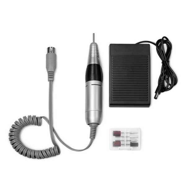 TNL Аппарат для маникюра и педикюра Iron-Pro 40 тыс. оборотов, бело-черная