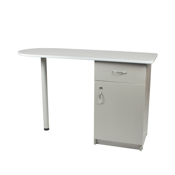 Стол маникюрный Бридж, цвет титан