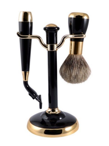 Weisen Набор бритвеный MSS 1622 BLK/G 2 предмета черный-золото