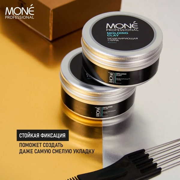 Mone Professional Моделирующая глина для волос Molding Clay 100мл
