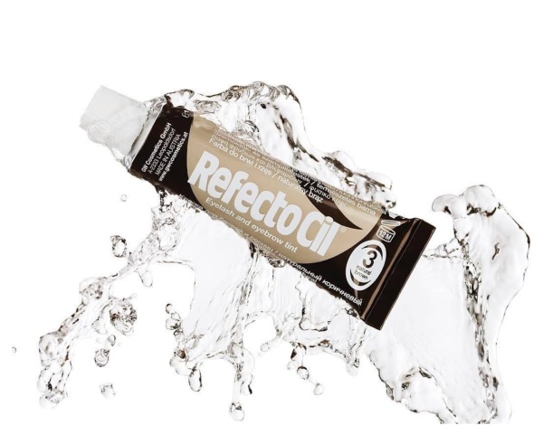 RefectoCil Крем-краска для бровей и ресниц №3 Natural Brown (натурально-коричневый) 15мл