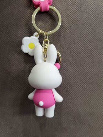 Брелок Зайчик розовый купальник (Just for You)