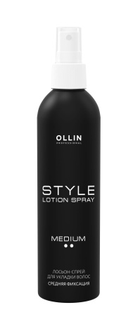 Ollin Style Лосьон-спрей для укладки волос средней фиксации Lotion-Spray Medium 250мл