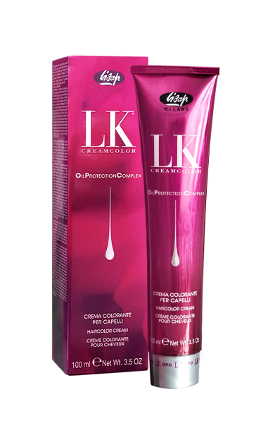 Lisap Milano LK OPC перманентный краситель для волос 6/88 темный блондин фиолетовый интенсивный 100мл