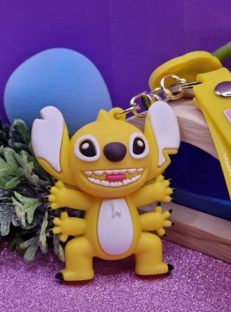 Y&M Брелок Стич, желтый (Lilo&Stitch)