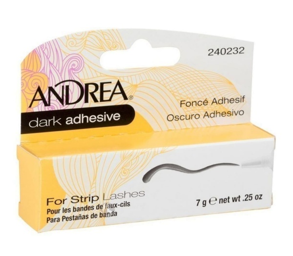 Andrea Клей для накладных ресниц черный, 7мл