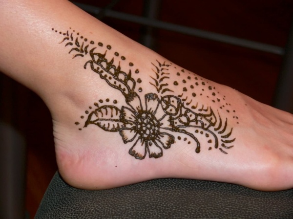 хна мехенди_ноги 3