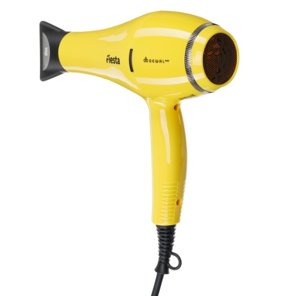 Фен DEWAL FIESTA, манго, 2600Вт, ионизация, 2нас+1дифф+ 2фильтра, провод 3м