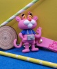 Брелок Розовая Пантера с фотоаппаратом (Pink Panther)