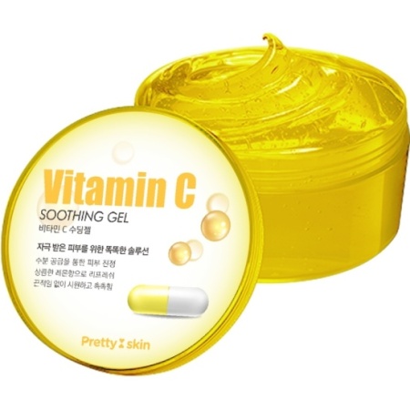 PrettySkin Гель для лица и тела мультифункциональный с витамином С  Multifunctional Gel Vitamin C 300 мл