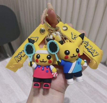 Брелок Покемон спорт/ Теннисист красный (Pokemon)