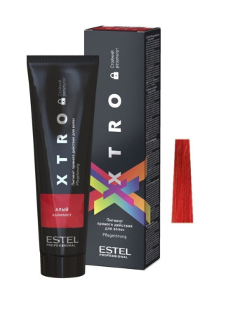 Estel Professional XTRO Пигмент прямого действия для волос Алый 100мл