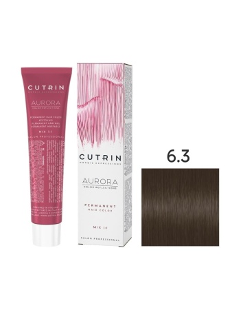 Cutrin Aurora крем-краска для волос 6/3 Темный золотистый блондин 60мл