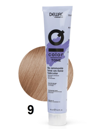 Dewal Cosmetics Крем-краска тон-в-тон IQ Color Tone 9 очень светлый блондин, 90мл