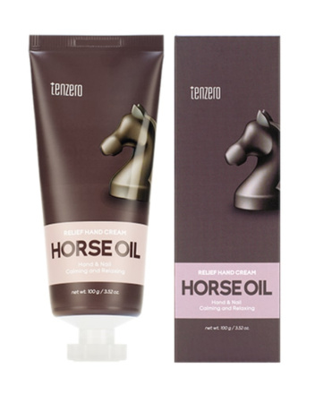 Tenzero Крем для рук успокаивающий с лошадиным маслом Relief Hand Cream Horse Oil 100мл