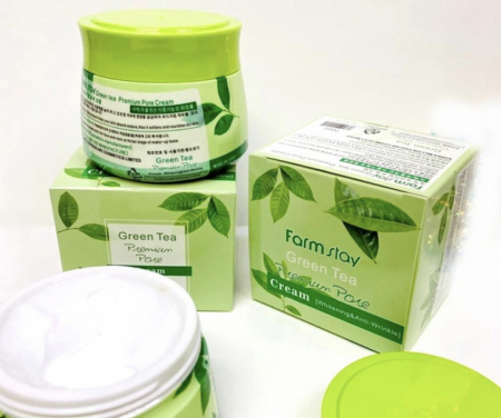 FarmStay Крем для лица с экстрактом семян зеленого чая Green Tea 70мл
