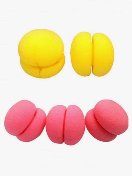 Бигуди-молекула мягкие разноцветные 6 шт