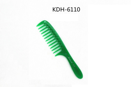 Расческа гребень KDH-6110 пластик, зеленый