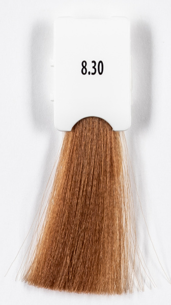 Kaaral Baco Color Soft Крем-краска для волос 8/30 светлый золотистый блондин, 100мл