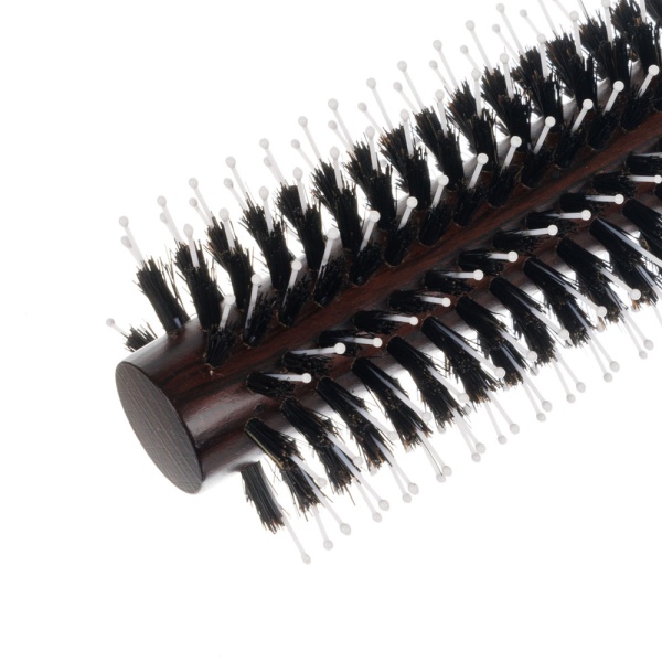 Брашинг Dewal PRO деревянный, с пл.штифтом+нат.щетина d 22/56 мм