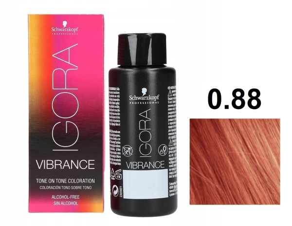 Schwarzkopf Igora Vibrance Краситель для волос 0/88 красный микстон 60мл